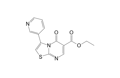 Ethyl 5-oxo-3-(pyridin-3-yl)-5H-thiazolo[3,2-a]pyrimidine-6-carboxylate