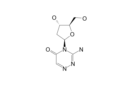 3-AMINO-2-(2-DEOXY-BETA-D-ERYTHRO-PENTOFURANOSYL)-1,2,4-TRIAZIN-5-(4H)-ONE