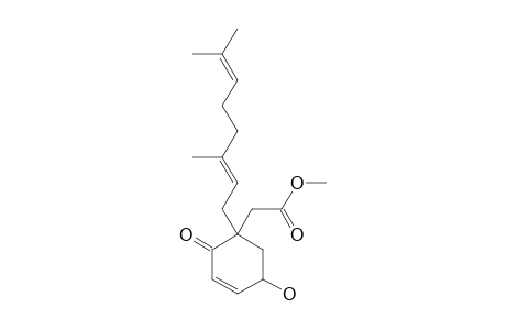 METHYL_2-(1'-BETA-GERANOYL-5'-BETA-HYDROXY-2'-OXOCYCLOHEX-3'-ENYL)-ACETATE