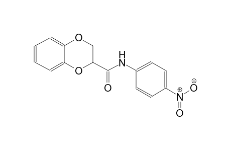 N-(4-nitrophenyl)-2,3-dihydro-1,4-benzodioxin-2-carboxamide