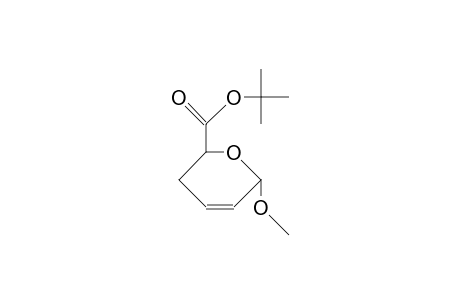 trans-2-Methoxy-5,6-dihydro-2H-pyran-6-carboxylic acid, tert-butyl ester