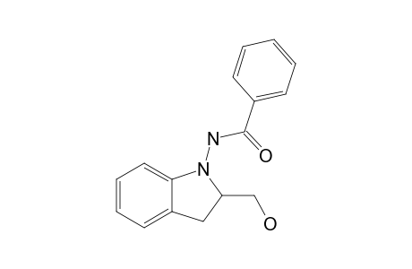1-(Benzoylamino)-2-hydroxymethylindoline