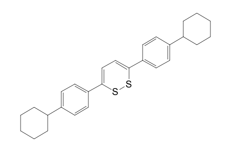 3,6-Di(p-cyclohexylphenyl)-1,2-dithiine