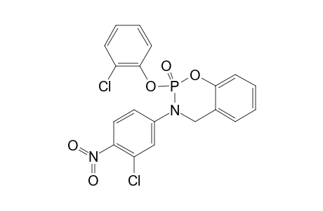 3-(3'-CHLORO-4'-NITROPHENYL)-2-(2-CHLOROPHENOXY)-3,4-DIHYDRO-2H-1,3,2-LAMBDA(5)-BENZOXAZAPHOSPHININ-2-ONE