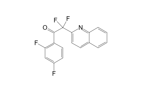 2,2-Difluoroa-1-(2,4-difluorophenyl)-2-(2-quinolinyl)ethanone