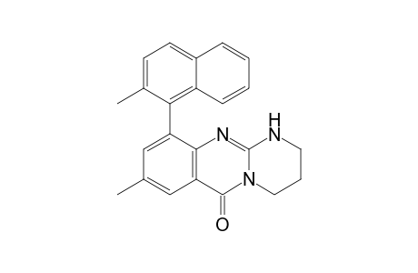 8-Methyl-10-(2'-methyl-1'-naphthyl)-1,2,3,4-tetrahydropyrimido[2,1-b]quinazolin-6-one