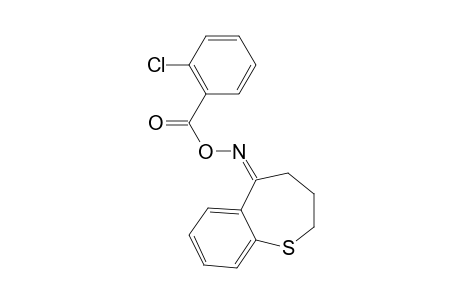 (5Z)-3,4-Dihydro-1-benzothiepin-5(2H)-one o-(2-chlorobenzoyl)oxime