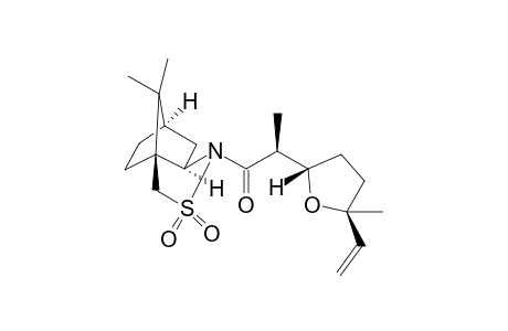(2S)-2-[(2S,5S)-5-Ethenyltetrahydro-5-methylfuran-2-yl]-1-[(3aS,6R,7aR)-tetrahydro-8,8-dimethyl-2,2-dioxido-3H-3a,6-methano-2,1-benzisothiazol-1(4H)-yl]propan-1-one