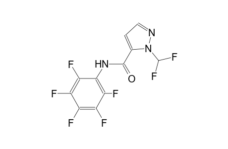 1-(difluoromethyl)-N-(2,3,4,5,6-pentafluorophenyl)-1H-pyrazole-5-carboxamide