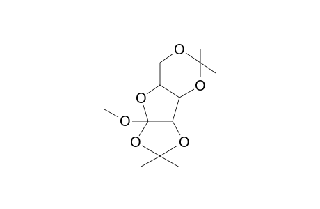7H-1,3-Dioxolo[4,5]furo[3,2-d][1,3]dioxin, 3a,3b,7a,8a-tetrahydro-8a-methoxy-2,2,5,5-tetramethyl-