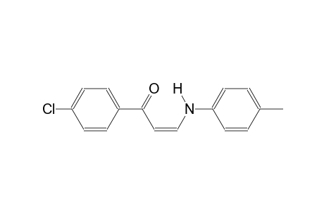 2-propen-1-one, 1-(4-chlorophenyl)-3-[(4-methylphenyl)amino]-, (2Z)-