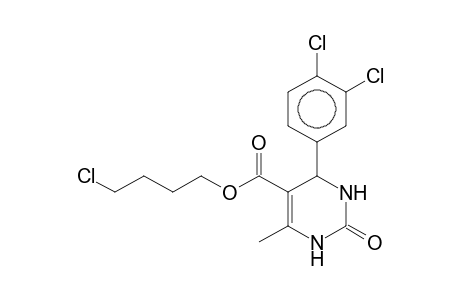 4-Chlorobutyl 4-(3,4-dichlorophenyl)-3,4-dihydro-6-methyl-2(1H)-oxopyrimidine-5-carboxylate