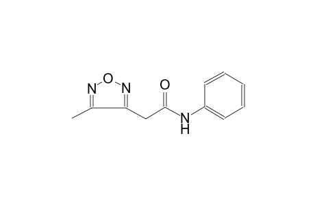 Acetamide, 2-(4-methyl-1,2,5-oxodiazol-3-yl)-N-phenyl-