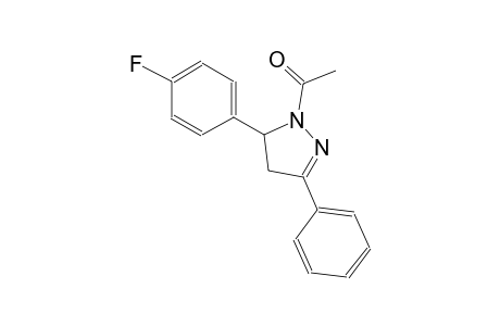 1-acetyl-5-(4-fluorophenyl)-3-phenyl-4,5-dihydro-1H-pyrazole