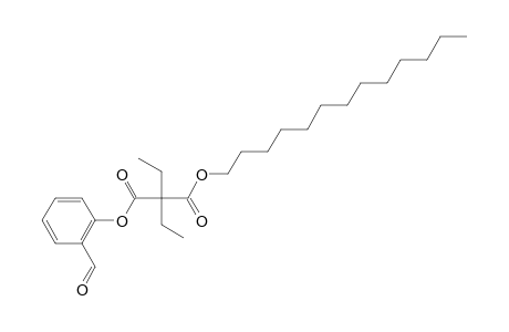 Diethylmalonic acid, 2-formylphenyl tridecyl ester