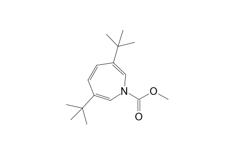 Methyl 3,6-di-t-butyl-1H-azepine-1-carboxylate
