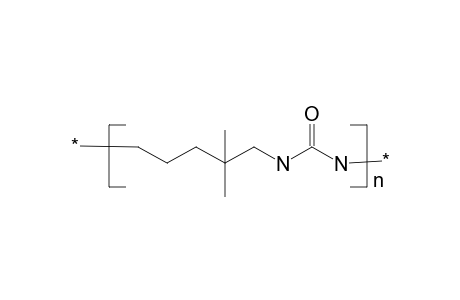 Poly(4-dimethylpentamethylene urea); poly(urea), aliphatic