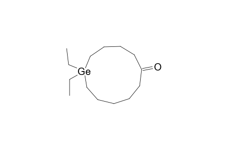 Germacycloundecan-6-one, 1,1-diethyl-