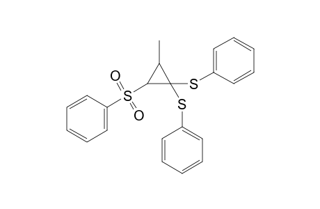 1,1-bis(phenylthio)-2-methyl-3-(phenylsulfonyl)cyclopropane