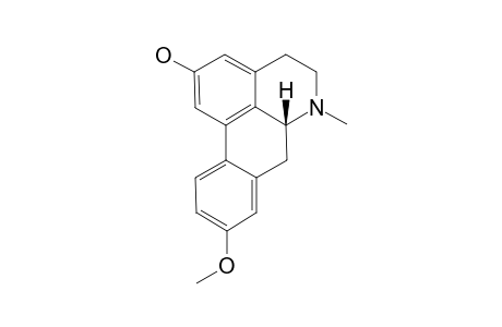 2-HYDROXY-9-METHOXY-APORPHINE
