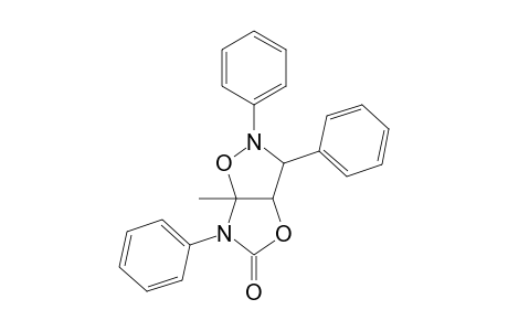 Oxazolo[5,4-d]isoxazol-5(2H)-one, tetrahydro-6a-methyl-2,3,6-triphenyl-