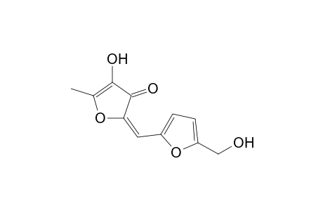 4-Hydroxy-2-[5'-(hydroxymethyl)furan-2'-yl]methylene-5-methylfuran-3-one