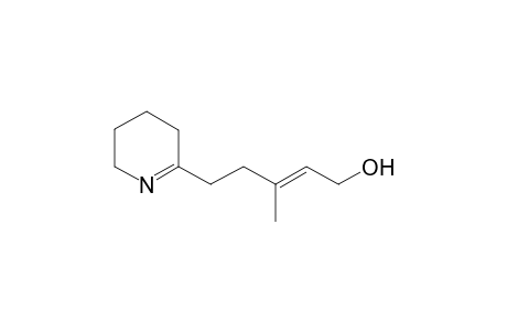 (E)-3-methyl-5-(2,3,4,5-tetrahydropyridin-6-yl)-2-penten-1-ol