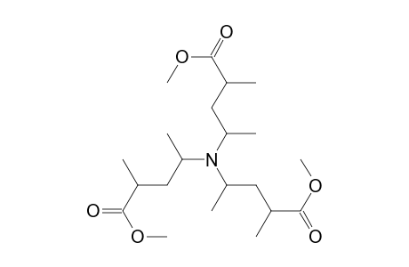 4-[bis(4-keto-4-methoxy-1,3-dimethyl-butyl)amino]-2-methyl-valeric acid methyl ester