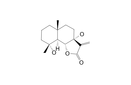 EMINENSIN-B;4,7-DIHYDROXY-6,12-EUDESMANOLIDE
