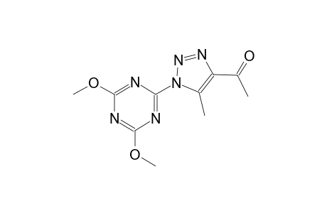 1-[1-(4,6-Dimethoxy-[1,3,5]triazin-2-yl)-5-methyl-1H-[1,2,3]triazol-4-yl]-ethanone