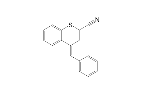 4-[(E)-1-Phenylmethylidene]-3,4-dihydro-2H-benzo[b]thiine-2-carbonitrile