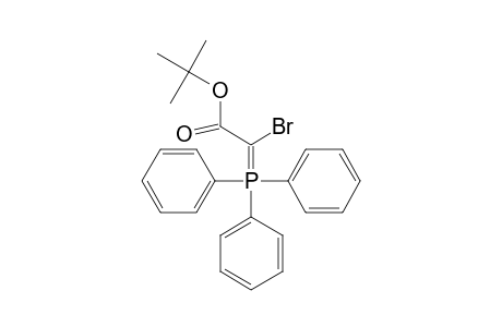 Acetic acid, bromo(triphenylphosphoranylidene)-, 1,1-dimethylethyl ester