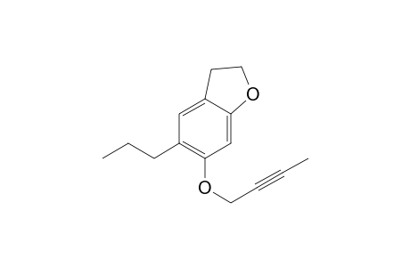 6-(but-2-ynyloxy)-5-propyl-2,3-dihydrobenzofuran