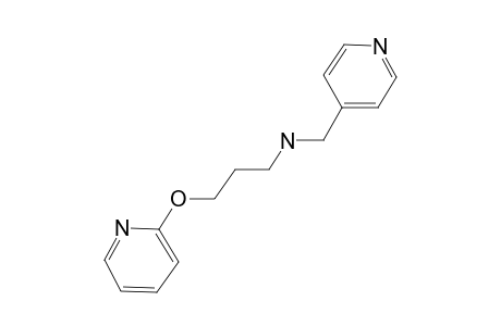 [3-(Pyridin-2-yloxy)propyl](pyridin-4-ylmethyl)amine