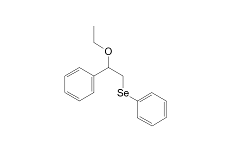 2-Ethoxy-2-phenylethyl(phenyl)selane