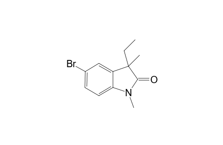 5-Bromo-3-ethyl-1,3-dimethylindolin-2-one
