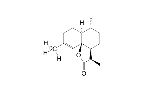 [15-13C]-Dihydro-epi-deoxyarteannuin B