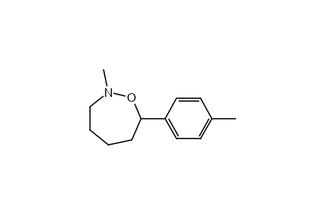 1,2-Oxazepine, hexahydro-2-methyl-7-p-tolyl-