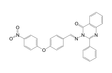 3-({(E)-[4-(4-Nitrophenoxy)phenyl]methylidene}amino)-2-phenylquinazolin-4(3H)-one