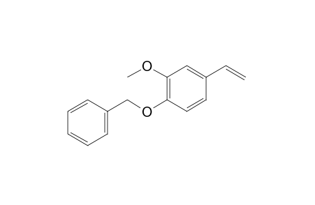 4-Benzyloxy-3-methoxystyrene