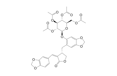 2'-HYDROXYSAVININ-2'-O-(2,3,4,6-O-TETRAACETYL)-BETA-GLUCOPYRANOSIDE
