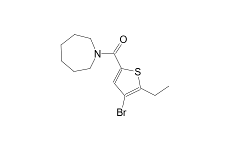 1-[(4-bromo-5-ethyl-2-thienyl)carbonyl]hexahydro-1H-azepine