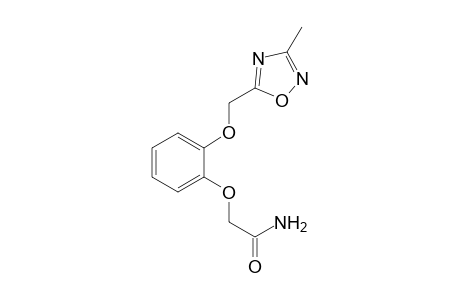 2-(2-[(3-Methyl-1,2,4-oxadiazol-5-yl)methoxy]phenoxy)acetamide