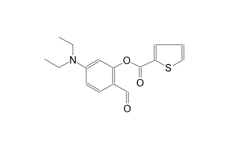 2-thiophenecarboxylic acid, 5-(diethylamino)-2-formylphenyl ester
