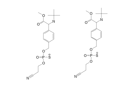 O-[O-(2-CYANOETHYL)-PHOSPHOROTHIOYL]-N-(TERT.-BUTOXYCARBONYL)-TYROSINE-METHYLESTER