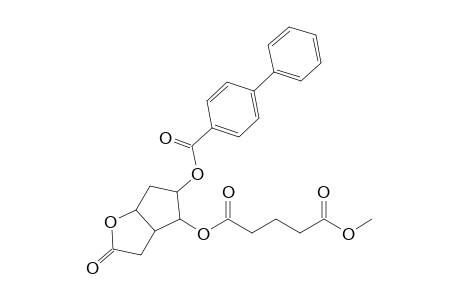 [5-(1,1'-Biphenyl-4-carbonyloxy)-hexahydro-2H-cyclopenta[b]furan-2-on-4-yl]methyl hydrogen pentanedioate