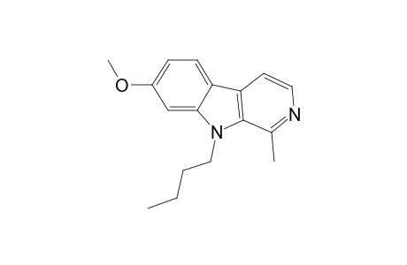 Harmine, N-(N-butyl)-