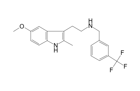 2-(5-Methoxy-2-methyl-1H-indol-3-yl)-N-[3-(trifluoromethyl)benzyl]ethanamine
