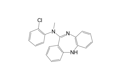 11H-benzo[b][1,4]benzodiazepin-6-yl-(2-chlorophenyl)-methyl-amine