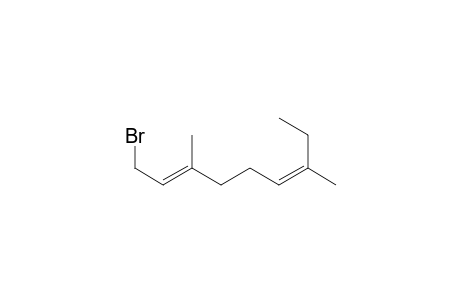 (2E,6Z)-1-bromanyl-3,7-dimethyl-nona-2,6-diene
